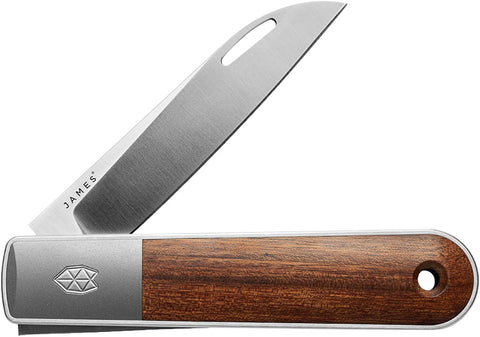 The James Brand Couteau de poche The Wayland à lame Damacus