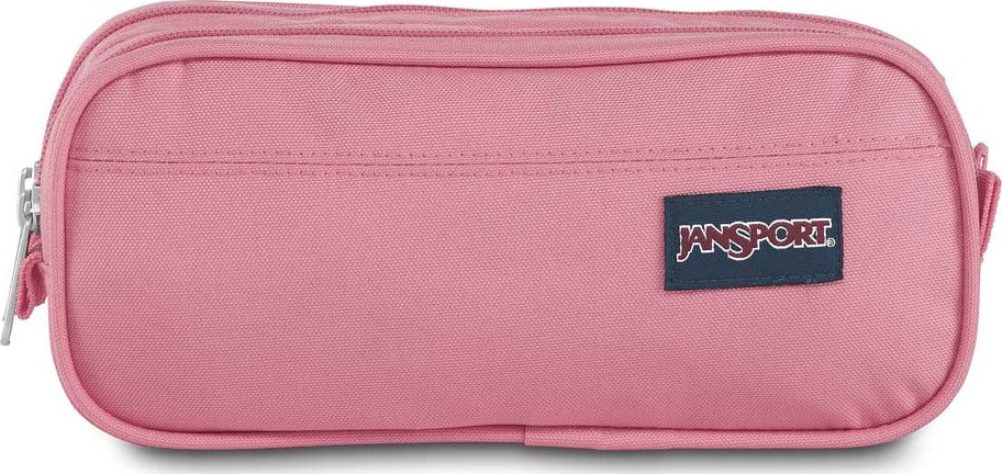 Étui à crayon Jansport 2 compartiments rose