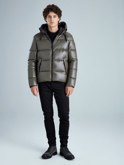 Kanuk Manteau Matelassé Court À Coupe Droite Rick - Homme