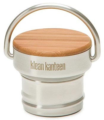 Klean Kanteen Bouchon en acier et bambou Unibody pour bouteilles Classic