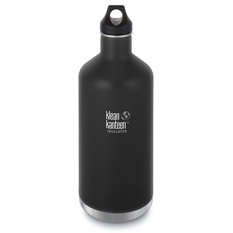 Klean Kanteen Bouteille Classic en acier inoxydable 64 onces avec Couvercle Loop