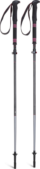 Komperdell Bâtons de trekking compact Expedition Vario Carbon Fxp.4 - Unisexe