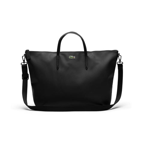 Lacoste Sac cabas zippé double porté L.12.12 Concept uni Femme