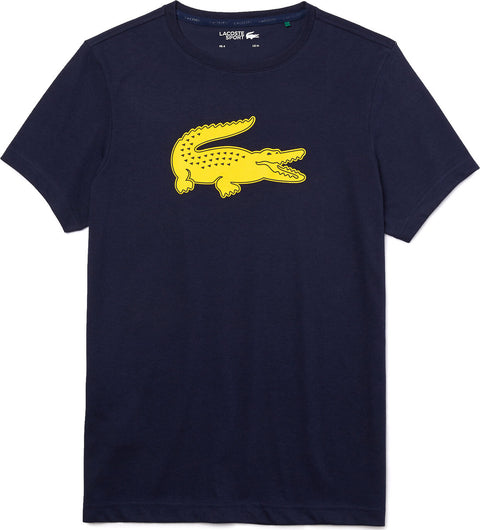 Lacoste T-shirt Lacoste SPORT en jersey respirant imprimé crocodile 3D - Homme