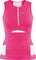 Garneau Haut sans manches triathlon Sprint - Femme - Dark Pink - Black