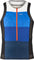 Garneau Haut sans manches triathlon Vent - Homme - Blue Degraded