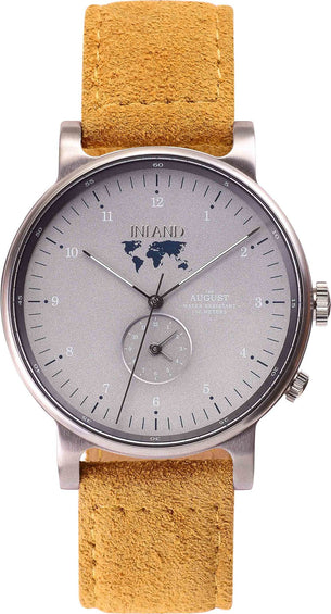 La Maison Inland Montre de 41mm avec bracelet classique supplémentaire de 20mm The August - Unisexe