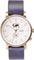 La Maison Inland Montre de 41mm avec ceinture supplémentaire de 20mm The August - Unisexe - Antique Gold - Cream - Navy Leather