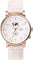 La Maison Inland Montre de 41mm avec bracelet classique supplémentaire de 20mm The August - Unisexe - Antique Gold - Cream - Cream Suede