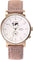 La Maison Inland Montre de 41mm avec bracelet classique supplémentaire de 20mm The August - Unisexe - Antique Gold - Cream - Rustic Grey Leather