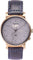 La Maison Inland Montre de 41mm avec bracelet classique supplémentaire de 20mm The August - Unisexe - Antique Gold - Grey - Navy Leather