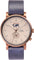 La Maison Inland Montre de 41mm avec ceinture supplémentaire de 20mm The August - Unisexe - Copper - Sand - Navy Leather
