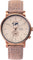 La Maison Inland Montre de 41mm avec bracelet classique supplémentaire de 20mm The August - Unisexe - Copper - Sand - Rustic Grey Leather