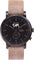 La Maison Inland Montre de 41mm avec ceinture supplémentaire de 20mm The August - Unisexe - Black - Black - Rustic Grey Leather