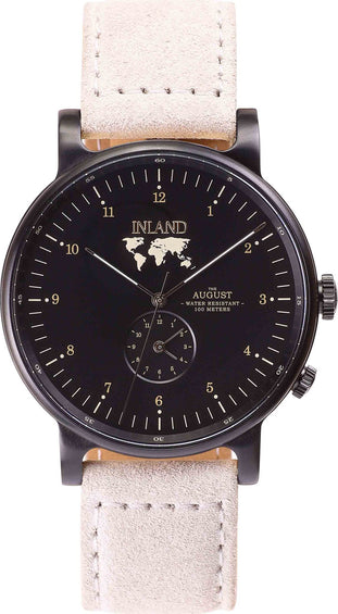 La Maison Inland Montre de 41mm avec bracelet classique supplémentaire de 20mm The August - Unisexe