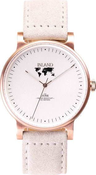 La Maison Inland Montre de 41mm avec bracelet classique supplémentaire de 20mm The June - Unisexe