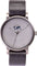 La Maison Inland Montre de 41mm avec ceinture supplémentaire de 20mm The June - Unisexe - Grey - Grey - Black Leather