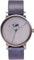 La Maison Inland Montre de 41mm avec ceinture supplémentaire de 20mm The June - Unisexe - Grey - Grey - Navy Leather