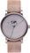 La Maison Inland Montre de 41mm avec ceinture supplémentaire de 20mm The June - Unisexe - Grey - Grey - Rustic Grey Leather