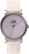 La Maison Inland Montre de 41mm avec bracelet classique supplémentaire de 20mm The June - Unisexe - Grey - Grey - Cream Suede