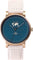 La Maison Inland Montre de 41mm avec bracelet classique supplémentaire de 20mm The June - Unisexe - Antique Gold - Duck Green - Cream Suede