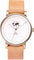 La Maison Inland Montre de 41mm avec ceinture supplémentaire de 20mm The June - Unisexe - Antique Gold - Cream - Natural Leather