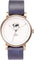 La Maison Inland Montre de 41mm avec ceinture supplémentaire de 20mm The June - Unisexe - Antique Gold - Cream - Navy Leather