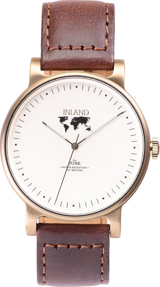 La Maison Inland Montre de 41mm avec bracelet classique supplémentaire de 20mm The June - Unisexe