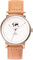 La Maison Inland Montre de 41mm avec bracelet classique supplémentaire de 20mm The June - Unisexe - Antique Gold - Cream - Natural Leather