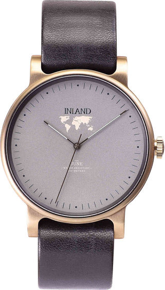 La Maison Inland Montre de 41mm avec ceinture supplémentaire de 20mm The June - Unisexe