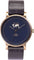 La Maison Inland Montre de 41mm avec ceinture supplémentaire de 20mm The June - Unisexe - Antique Gold - Navy - Black Leather