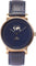 La Maison Inland Montre de 41mm avec bracelet classique supplémentaire de 20mm The June - Unisexe - Antique Gold - Navy - Navy Leather