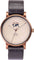 La Maison Inland Montre de 41mm avec ceinture supplémentaire de 20mm The June - Unisexe - Copper - Sand - Black Leather