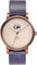 La Maison Inland Montre de 41mm avec ceinture supplémentaire de 20mm The June - Unisexe - Copper - Sand - Navy Leather