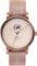 La Maison Inland Montre de 41mm avec ceinture supplémentaire de 20mm The June - Unisexe - Copper - Sand - Rustic Grey Leather