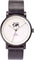 La Maison Inland Montre de 41mm avec ceinture supplémentaire de 20mm The June - Unisexe - Black - Cream - Black Leather