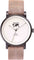 La Maison Inland Montre de 41mm avec ceinture supplémentaire de 20mm The June - Unisexe - Black - Cream - Rustic Grey Leather
