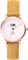 La Maison Inland Montre de 34mm avec bracelet classique supplémentaire 16mm The June Petite - Unisexe - Rose Gold - White - Mustard Suede