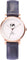 La Maison Inland Montre de 34mm avec bracelet classique supplémentaire 16mm The June Petite - Unisexe - Rose Gold - White - Navy Leather