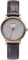 La Maison Inland Montre de 34mm avec bracelet classique supplémentaire 16mm The June Petite - Unisexe - Antique Gold - Grey - Black Leather