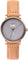 La Maison Inland Montre de 34mm avec bracelet classique supplémentaire 16mm The June Petite - Unisexe - Antique Gold - Grey - Natural Leather
