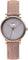 La Maison Inland Montre de 34mm avec bracelet classique supplémentaire 16mm The June Petite - Unisexe - Antique Gold - Grey - Rustic Grey Leather