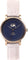 La Maison Inland Montre de 34mm avec bracelet classique supplémentaire 16mm The June Petite - Unisexe - Antique Gold - Navy - Cream Suede