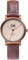 La Maison Inland Montre de 34mm avec bracelet classique supplémentaire 16mm The June Petite - Unisexe - Copper - Sand - Brown Leather