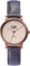 La Maison Inland Montre de 34mm avec bracelet classique supplémentaire 16mm The June Petite - Unisexe - Copper - Sand - Navy Leather