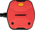 Look Pédales à plateforme Geo City Grip - Red