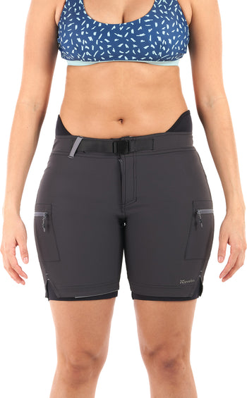 Level Six Short doublée en néoprène 7.5 pouces Pro Goddess 2.0 - Femme