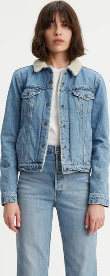 Levi's Manteau Trucker Original Sherpa - Femme