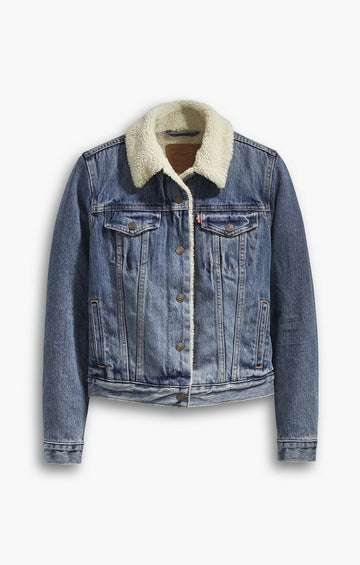 Levi's Manteau Trucker Original Sherpa - Femme