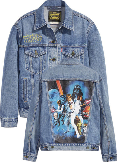 Levi's Ex BF Trucker Star Wars - Femme